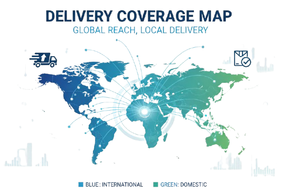 Delivery Coverage Map